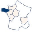 Carte région Bretagne