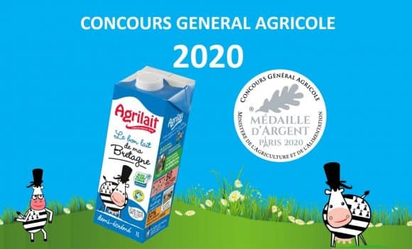 actualite-lait-demi-ecreme-bretagne-agrilait-recompense-au-concours-general-agricole-2020