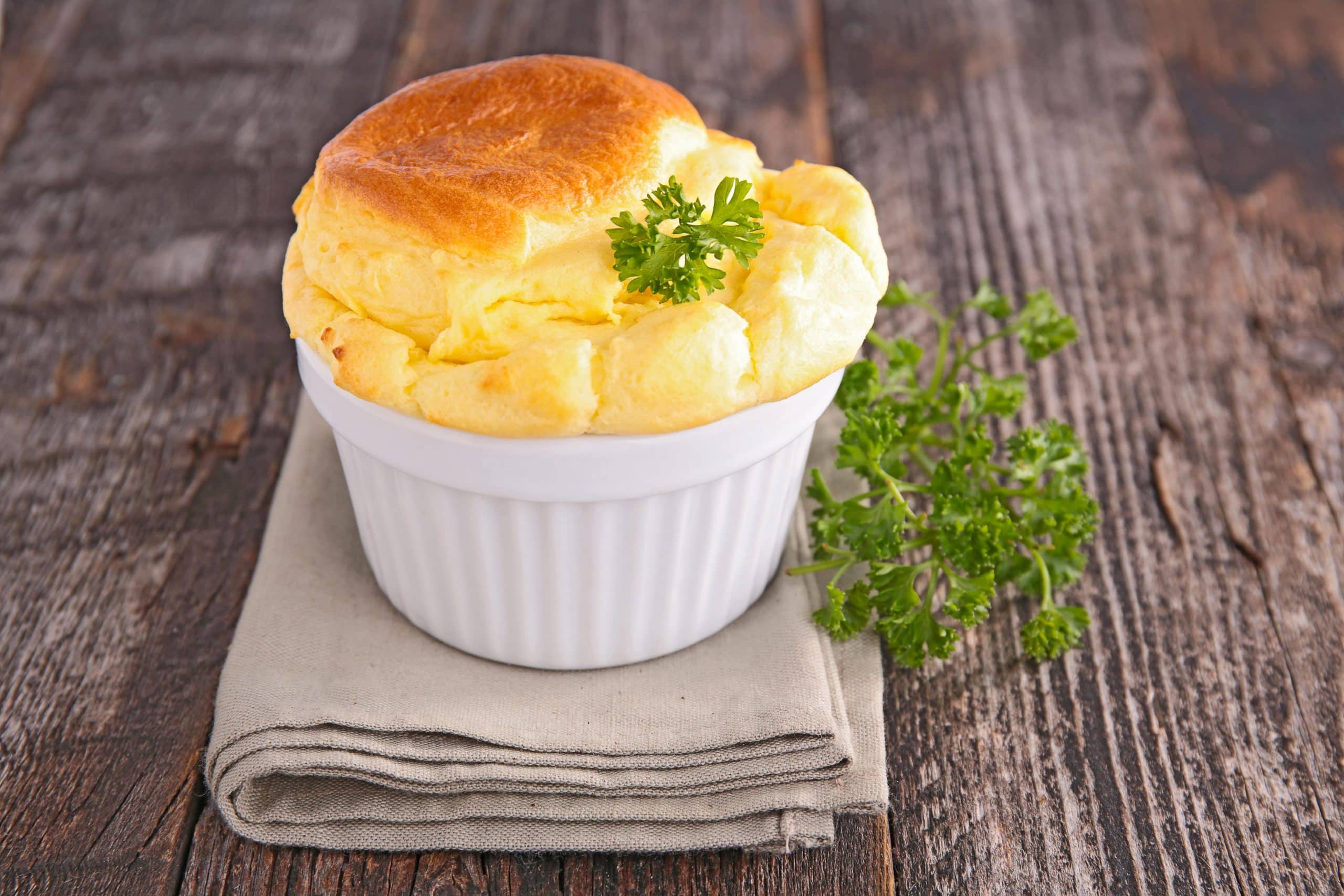 Soufflé au fromage - Nos idées recettes - Agrilait