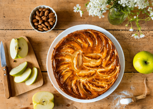 recette-tarte-normande-agrilait