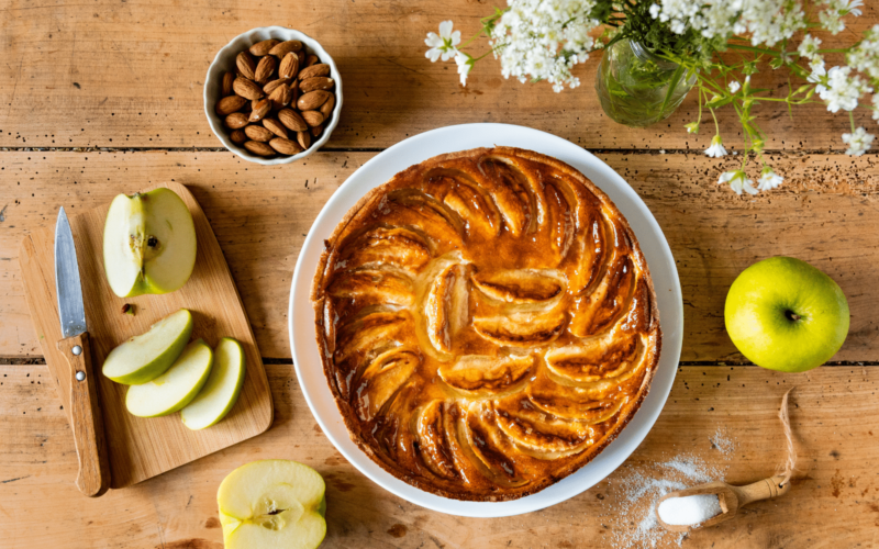 recette-tarte-normande-agrilait