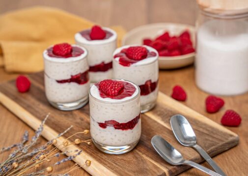 recette-riz-au-lait-framboise-agrilait