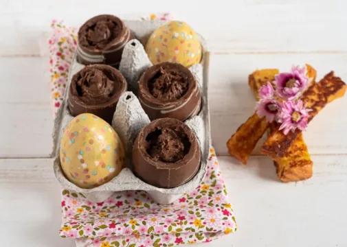 oeufs en chocolat