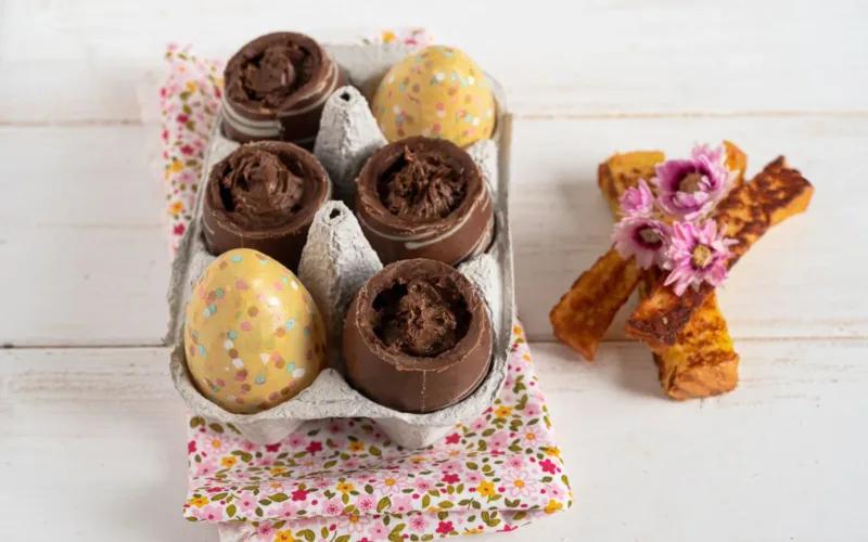 oeufs en chocolat