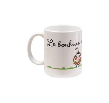 boutique agrilait mug le bonheur est dans le lait