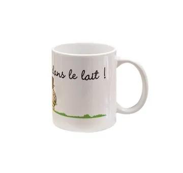 boutique agrilait mug le bonheur est dans le lait