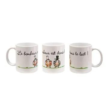 boutique agrilait mug le bonheur est dans le lait