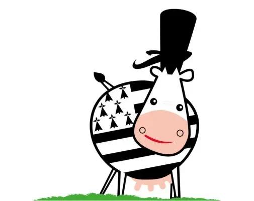 vache breizhou mascotte 2012 agrilait notre histoire