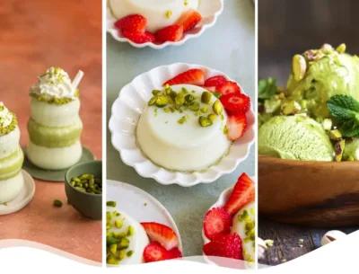 recette desserts pistache agrilait actualite