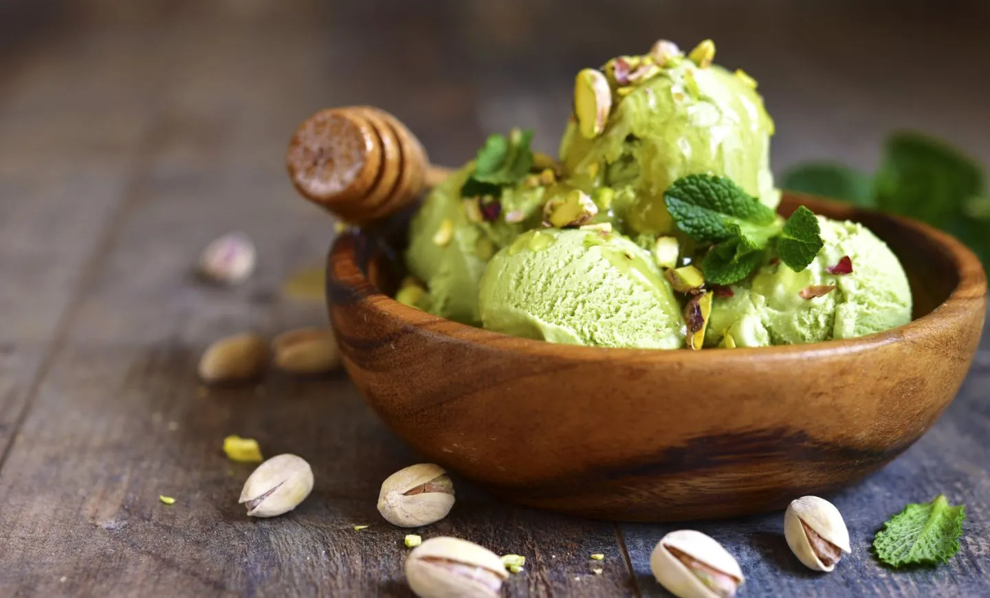 recette glace pistache agrilait actualite