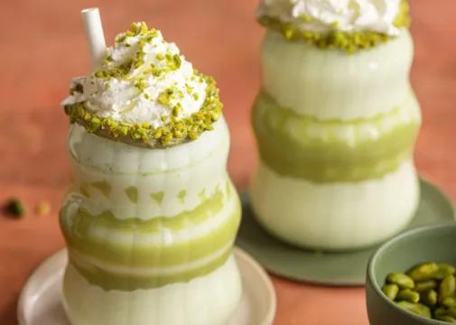 recette milkshake pistache agrilait 2026