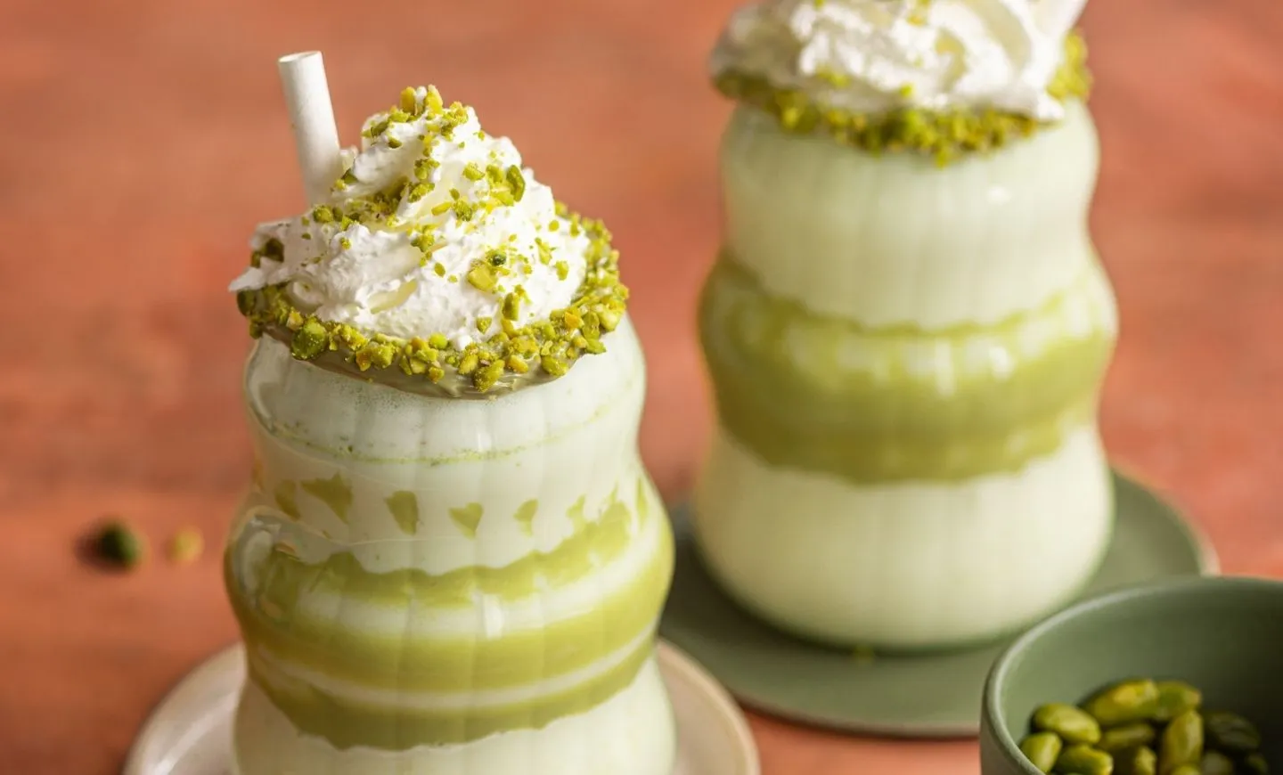 recette milkshake pistache agrilait actualite