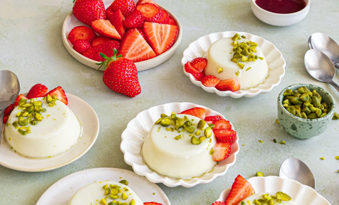 recette panna cotta pistache agrilait actualite