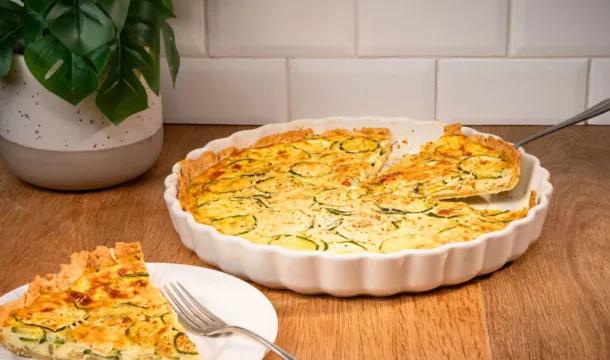 recette quiche courgettes agrilait 2026
