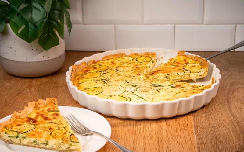 recette quiche courgettes agrilait 2026