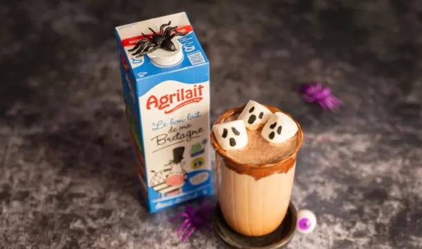 recette boisson halloween agrilait 2026